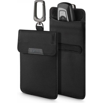 Spigen Калъф блокиращ сигнала на автомобилен ключ от Spigen Pouch Keyless RFID Signal Blocker - черен (8809811854022) - 10032