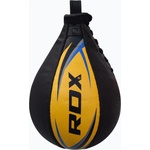 RDX Боксова топка RDX Speed Ball Leather Multi черна и жълта 2SBL-S2YU