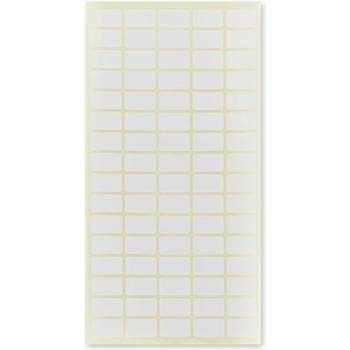 Spree Етикети 12/18 мм, 96 бр. на лист, 10 л. , бял (3800884121511)