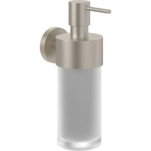 Villeroy & Boch Elements Tender - Дозатор за сапун с държач, стъкло/мат полиран никел TVA15100700064 (TVA15100700064)