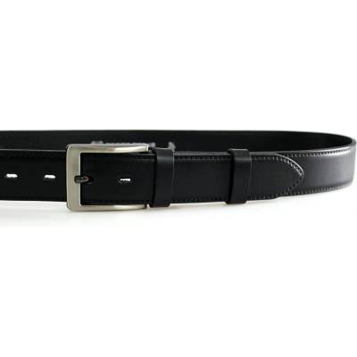 Penny Belts Kožený opasek 35-020-4-60 černý