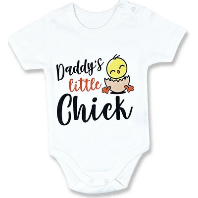 LULLABY Detské body krátky rukáv Ocinkove kuriatko