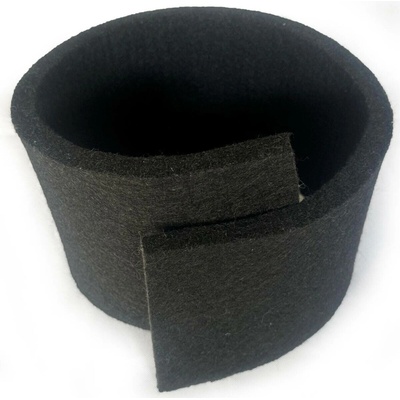 Technický filc 20 mm barva Černá, šířka 100 cm