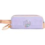 Kstationery Ученически несесер Kstationery Mayfair - Smile it Light, Lilac (68324)