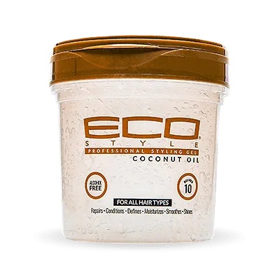 Eco Co Стилизиращ гел с кокосово масло Eco Style Coconut Oil Gel, 473мл