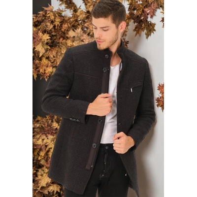 Dewberry PLT8369 COAT-PATTERNED LIGHT BLACK