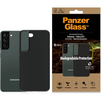Panzer Гръб PanzerGlass за Samsung S22 Plus, Biodegradable, Черен