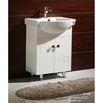 Inter Ceramic Долен стоящ pvc шкаф за баня icp 6080 АЙВЪН