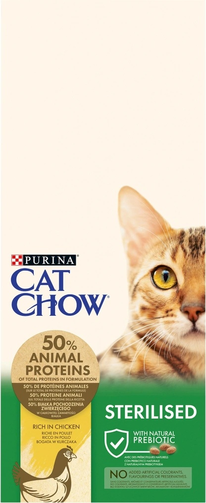 Purina cat chow sterilised sterilized 15kg hotsell