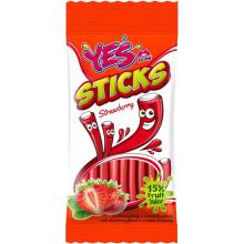 M Bons Yes sticks jahodové 90 g