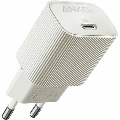 Anker Зарядно устройство Priza Type-C, 30W, PowerIQ 3.0 - Anker Nano 4 (A2337G21) - Бяло