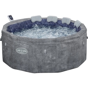 Bestway Energiespar Whirlpool LAY-Z-SPA® Carrara AirJet Ø 170 x 65 cm - 6 души - 1 бр (6001V)