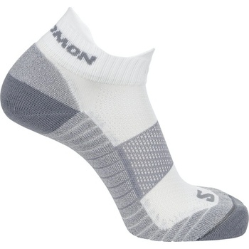 Salomon AERO ANKLE ponožky white/quarry/quiet shade