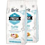 Brit Fresh Fish with Pumpkin Adult Large 2 x 12 кг
