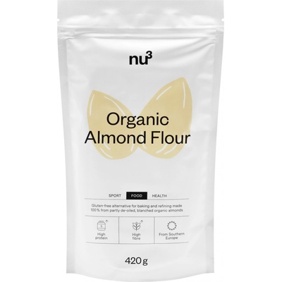 Nu3 Organic Almond Flour 450 g