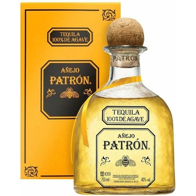 Patrón Anejo 100% Agave Tequila 40% 0,7 l (holá láhev)
