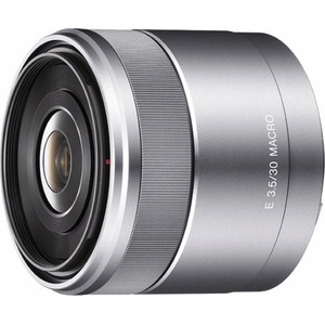 Sony Обектив sony sel 30mm f 3.5 macro sil (4905524796636) Обективи
