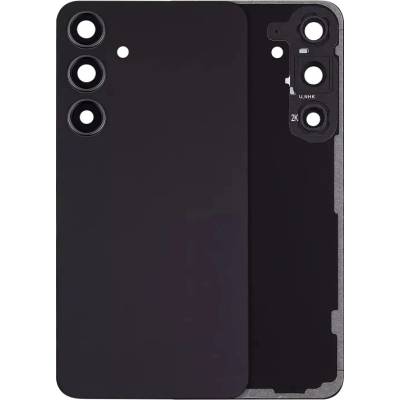 Zadní sklo + kryt kamery Samsung Galaxy S24+ 5G – černý (Aftermarket Plus, bez loga) SAM3718