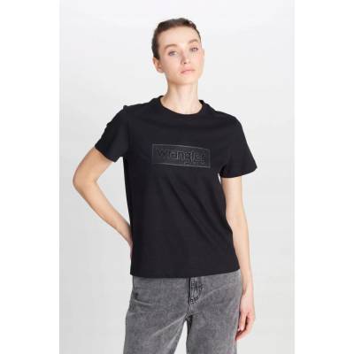 Wrangler Boyfriend Tee čierna
