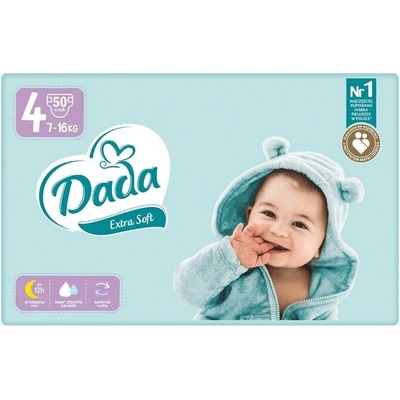 DADA Extra Soft 4 Maxi 7-18 kg 50 ks