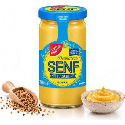 Gut & Günstig Delikátní hořčice jemně pálivá 250ml
