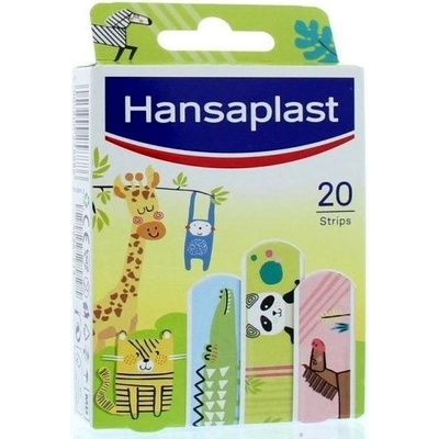Hansaplast Zvieracie záplaty s detským motívom 20 ks