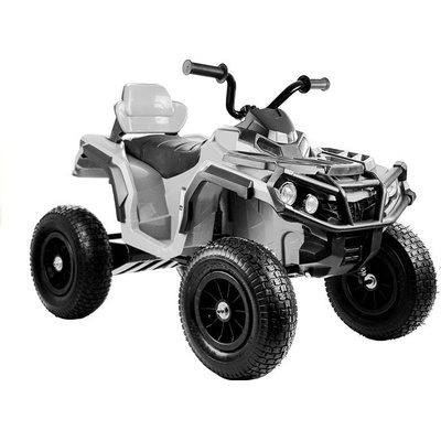 Lean Cars Elektrická Štvorkolka BDM0906 biela 2 x 45W 12V7Ah 2023