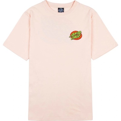 SANTA CRUZ Psychedelic Dot T-Shirt Pale Peach