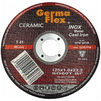 Germaflex Kotúč 125 x 1,0 mm GFW29759