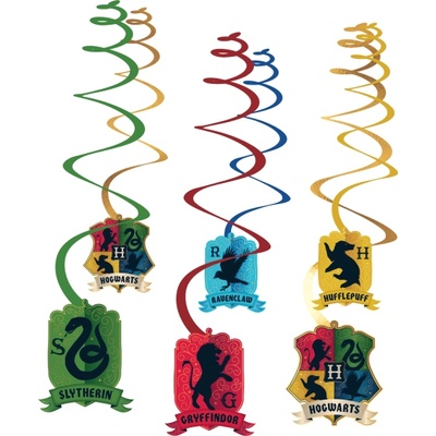 Amscan Декоративни спирали Къщичките на Хари Потър