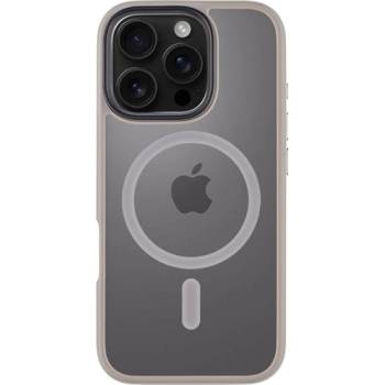 Tactical iPhone 16 Pro TACTICAL MAGFORCE HYPERSTEALTH силиконов калъф за телефон, удароустойчив, MagSafe, СВЕТЛОСИВ (57983121849)
