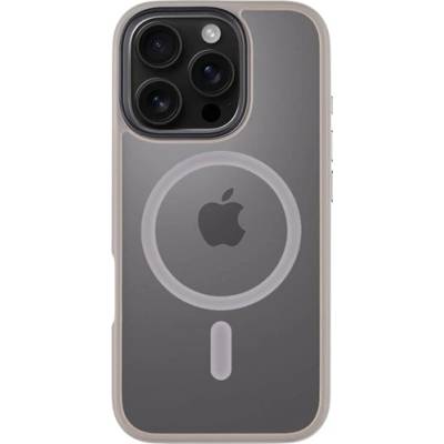 Tactical iPhone 16 Pro TACTICAL MAGFORCE HYPERSTEALTH силиконов калъф за телефон, удароустойчив, MagSafe, СВЕТЛОСИВ (57983121849)