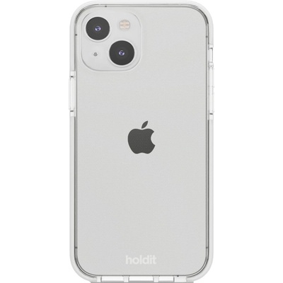 Holdit Калъф Holdit - Seethru, iPhone 15, бял (7330985159435)