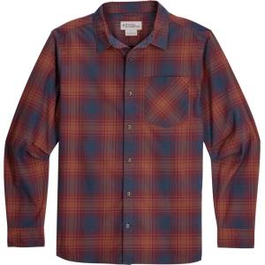 Royal Robbins Мъжка риза с копчета Royal Robbins Tamarack L/S Shirt - Wine Hemlock Pld (033-3377-0311)