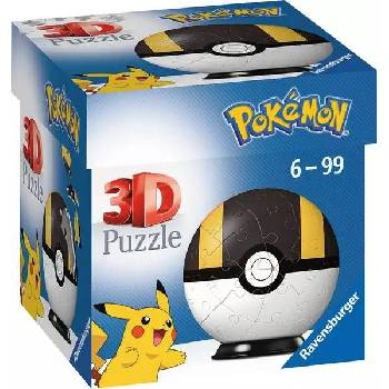 Image 1 of Ravensburger 3D Пъзел Ravensburger от 54 части - Pokemon: Ultra Ball (11266)