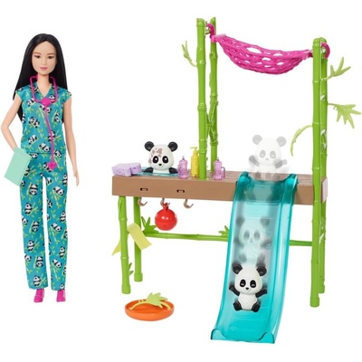 Barbie Záchrana pandy Herní set
