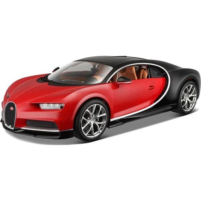 Bburago Plus Bugatti Chiron červená 1:18 – Zboží Dáma