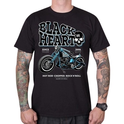 Black Heart Blue Bobber čierne