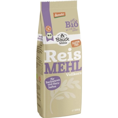 Bauckhof Rýžová mouka celozrnná 0,5 kg