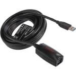 Roline USB 3.2 Gen1 активен кабел за повторение 5 м черен (12.04. 1096-8) (12.04.1096-8)