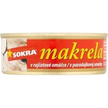 Sokra Makrela v rajčatové omáčce 240g