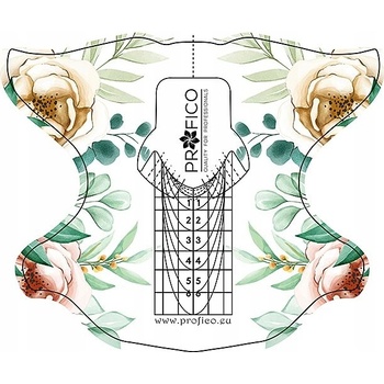 Bio Nails šablóny na nechty Profico Boho Flower 100 ks
