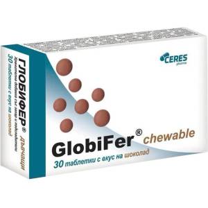 Abo Pharma GlobiFer, 30 дъвчащи таблетки, Abo Pharma