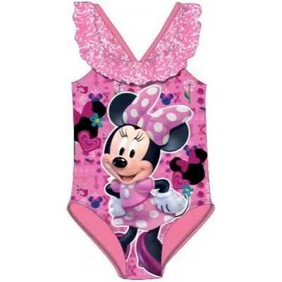 Setino Dívčí jednodílné plavky Minnie světle růžová