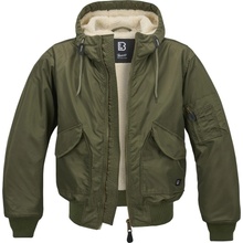 Brandit bunda CWU Hooded olivová