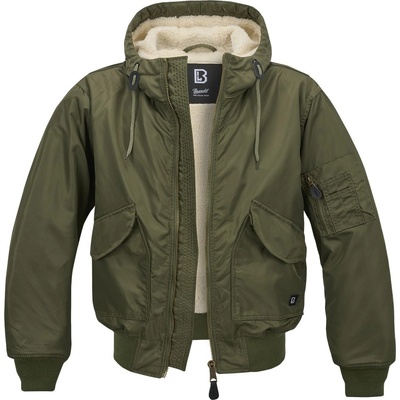 Brandit bunda CWU Hooded olivová