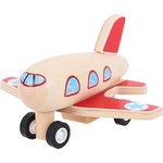 Bigjigs Toys Дървена играчка Bigjigs Pull Back Planes - Самолет (BJ993)