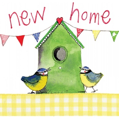 Přání s obálkou - Bird house - Alex Clark