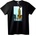 NOONEBRAND Тениска Лондонски Забележителности - 2XL, Black