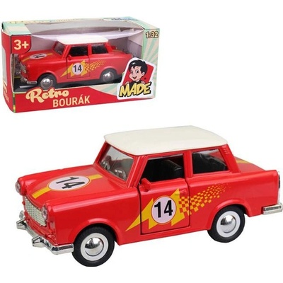 MaDe Kovový retro trabant